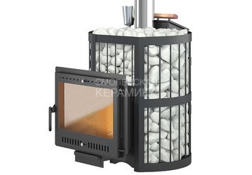 Чугунная печь для бани ЭТНА Стандарт 24 (Панорама) 