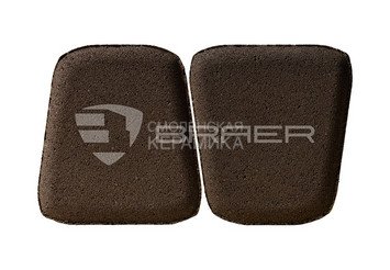 Тротуарная плитка BRAER Классико круговая, Коричневый 3