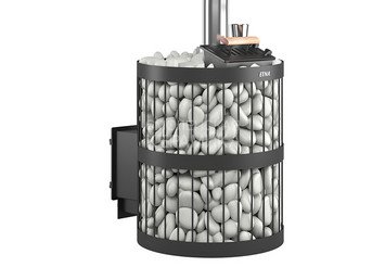 Чугунная печь для бани ЭТНА Стандарт 24 (ДТ-4С) Закрытая каменка 2