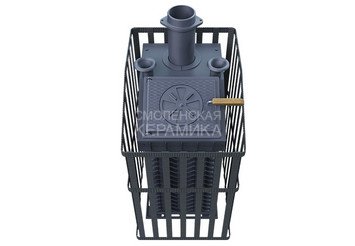 Печь банная чугунная Гефест Ураган GFS ЗК 40 (М) в сетке 5
