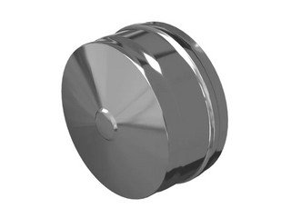 Заглушка внешняя д/трубы (430/0,5 мм) Ф115 (нижняя)