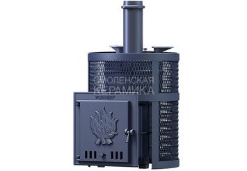 Печь чугунная для бани Технолит ИСКАНДЕР ЗК 25 Ураган 2
