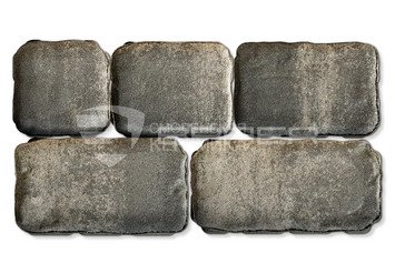 Тротуарная плитка BRAER Ривьера, Color Mix Туман 4