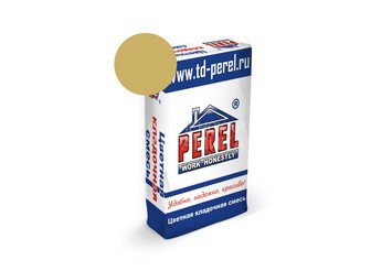Цветная кладочная смесь Perel NL 0130 кремово-желтая, 25 кг 1