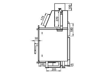 Каминная топка ASTON 700 6