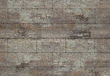 Тротуарная плитка STEINRUS Прямоугольник Лайн ColorMix Берилл, 40 мм 1