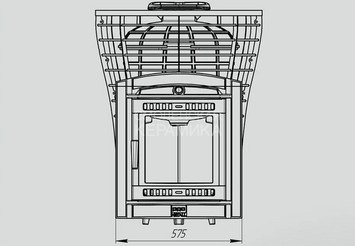 Печь банная 