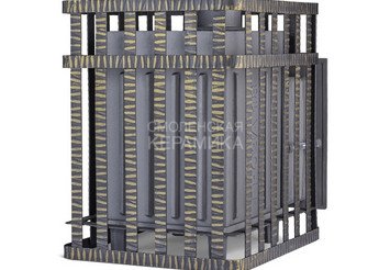 Печь чугунная для бани Технолит Гроза в сетке 24 (М) 2022 г 3