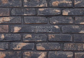 Кирпич ручной формовки КЕРМА FABER JAR Петровский Штандарт чёрный WDF 3