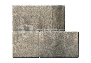 Тротуарная плитка BRAER Триада, Color Mix Туман 3