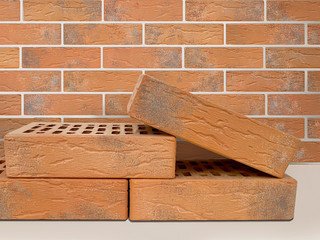 Кирпич лицевой ТЕРЕКС 1НФ, Коралл торкет