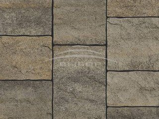 Тротуарная плитка Выбор "Антара", Искусственный камень, Шунгит , 60 мм