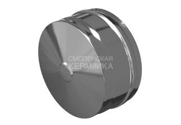 Заглушка внешняя д/трубы (430/0,5 мм) Ф110 (нижняя) 1