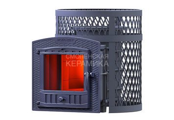 Печь чугунная для бани Технолит ИСКАНДЕР 18 (П2) в сетке 1