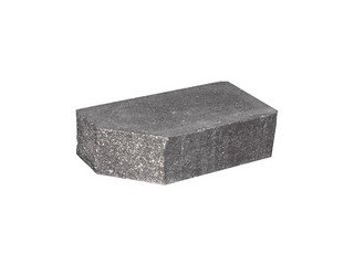 Кирпич фасонный полнотелый BARRUM Фигурный №2 Мокрый асфальт