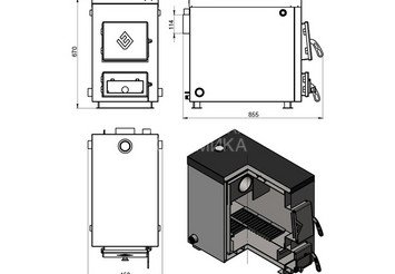 Котёл отопительный Везувий 