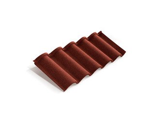 Композитная черепица Metrotile ROMANA Красный