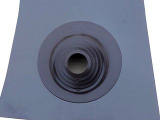 Фланец Мастер Флеш, YS-17 505х505 (d 76-203) (RES-1 угл/BLACK-P) цв. черный
