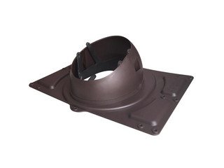 Основание вент. трубы для металл. кровель с профилем до 38мм Base-VT General 125/153 коричневый