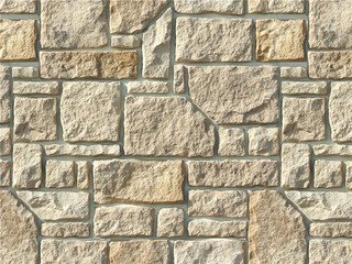 Декоративный камень 511-10 White Hills "Дарем" (Durham), бежево-кремовый, плоскостной