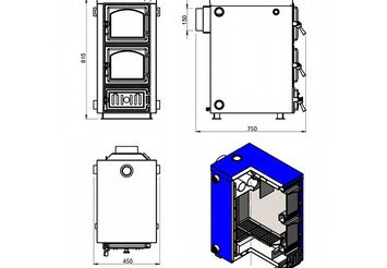 Котёл отопительный Везувий 