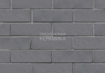 Клинкер фасадный ЛСР «Эльфюс» серебристый гладкий 3