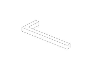 Декоративный камень White Hills Бран Брик 3D, угловой (все цвета)