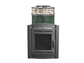 Печь банная "Атмосфера L" Верде Гватемала ламель+сетка