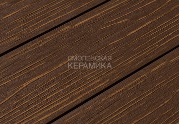 Доска террасная CM Decking 3000*138*23 ZEBRANO коричневый 1