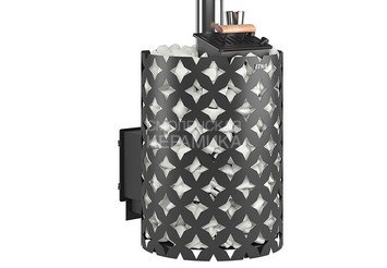 Чугунная печь для бани ЭТНА 18 (ДТ-4) Закрытая каменка 2