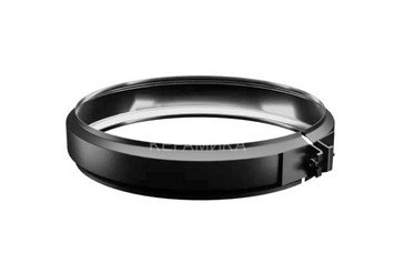 Хомут обжимной (430/0,5 мм / эмаль /600° черная) Ф115 BLACKSIDE 1
