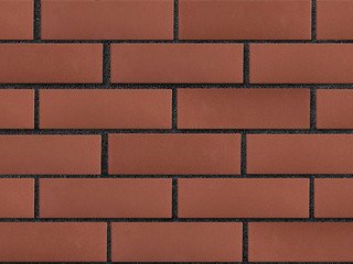 Клинкер фасадный ЛСР «Эдинбург» темно-красный гладкий