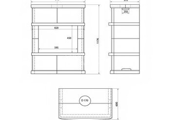 Камин ASTON 600 