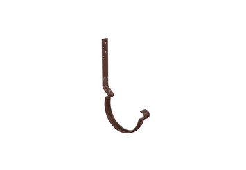 Крюк крепления желоба длинный с комплектом крепления 150, AQUASYSTEM (Pural Matt), коричневый 1