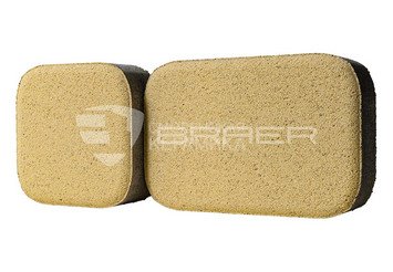 Тротуарная плитка BRAER Классико Дуо, Песочный, 40 мм 3