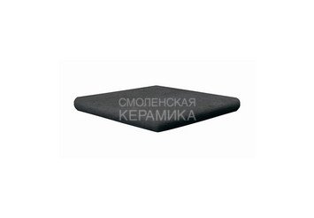 Ступень угловая противоскользящая Cartabon ML, C3 Exagres Portland Black, 33x33 см 1