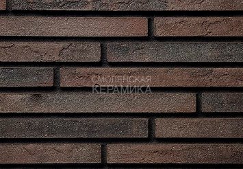 Плитка ручной формовки Real Brick Коллекция 10 ригель 490, RB 10-04 бордовый 1