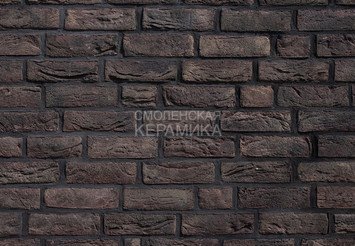 Фасадная плитка ручной формовки Real Brick «Europe» бордовый 1