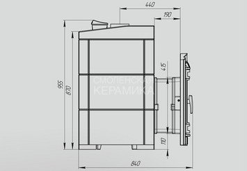 Печь банная 