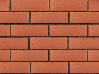 Кирпич лицевой керамический ЛСР Красный рустик, 1НФ