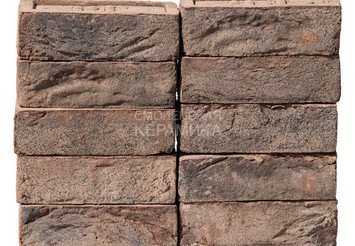 Минеральный кирпич Real Brick «Europe» WDF Коричневый 1