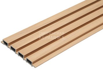 Фасадная (стеновая) реечная панель CM WALL, 219х26x3000 мм, PINE (Сосна) 1