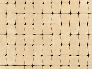 Тротуарная плитка BRAER Классико круговая, Песочный