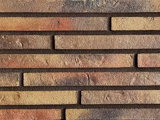 Плитка ручной формовки Real Brick Коллекция 10 ригель 490, RB 10-26 карамельный