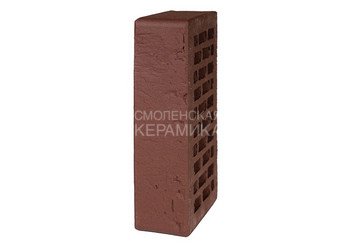 Кирпич лицевой керамический ЛСР Винный, крафт, 1НФ 4
