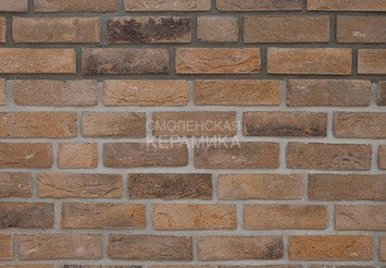 Фасадная плитка ручной формовки Real Brick «Europe» бежевый 1