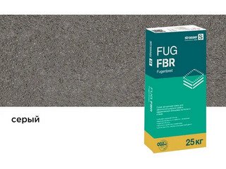 Сухая затирочная смесь STRASSER для широких швов (5-30мм), FUG FBR серый