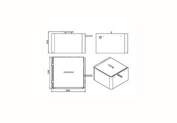 Обливное устройство EVEREST BLACK 35л 2