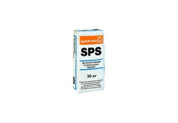 Декоративная штукатурка Quick-mix SPS 2 mm «Шуба», 2 мм, белая 30 кг 1