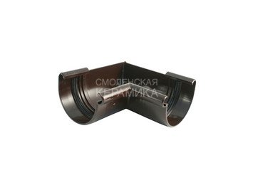 Специальный двухплоскостной угол желоба Braas ПВХ (белый, графит, коричневый) 1